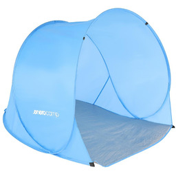 Enero Camp NAMIOT PARAWAN PLAŻOWY SAMOROZKŁADAJĄCY 145x105x100/75CM NIEBIESKI