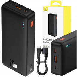 Baseus Power Bank 20000MAH 20W Z Szybkim Ładowaniem