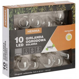 EXTRALINK Girlanda ogrodowa solarna Hemma EX.24947 3.8 m