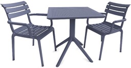 Meble ogrodowe Siesta Paris Sky 70 Dark Grey