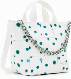 Torba typu shopper M z nadrukiem w plamy