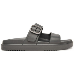 Klapki Tommy Hilfiger Double Strap FW0FW09114 Szary