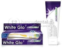 WHITE GLO 2in1 Whitening 100ml - wybielająca pasta