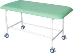 LM-03aK Std krótka kozetka lekarska 1-częściowa na kołach