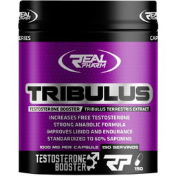 REAL PHARM, Tribulus 1000 mg, 150 kapsuek