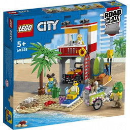 Lego City 60328 Stanowisko ratownicze na plaży