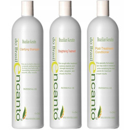 Encanto Brazylijska Keratyna Prostowanie 3x236ml