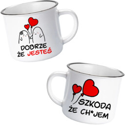 Dobrze, że jesteś - szkoda, że... - kubek