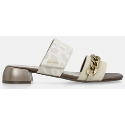 Klapki damskie na obcasie - ANEKKE SOPHIA 42391-355