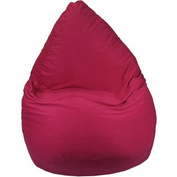 Heunec 671058 worek do siedzenia, meble, fotel, czerwony,