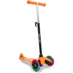 JAMARA 460496 KickLight Scooter pomarańczowa kierownica z regulacją
