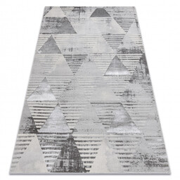 Dywan LIRA E1627 Trójkąty geometryczny, strukturalny, nowoczesny, glamour