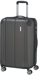 Walizka średnia poszerzana Travelite City - anthracite