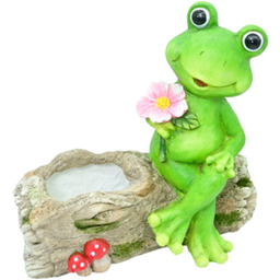Figura ogrodowa żaba 36 cm