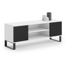 Stolik RTV Focus RTV 155x49x40 cm, biały /