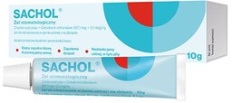 SACHOL Żel stomatologiczny do stosowania w jamie ustnej,