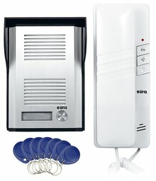 EURA Zestaw domofonowy Remoto ADP-41A3 Biały