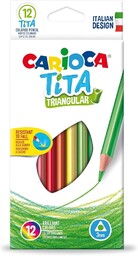 Carioca 12 kredek Tita trójkątnych 42786)