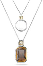 Biżuteria SWAROVSKI 5622784. Naszyjnik, Kolor szary. Kobieta.