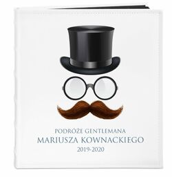 Album na zdjęcia z nadrukiem dla gentlemana