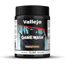Vallejo Model Color 200 ml Prania - Czarny