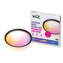 WiZ Superslim Ceiling 32W Czarny Lampa sufitowa