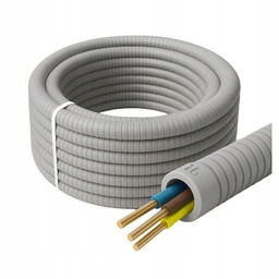 Peszel z Przewodami Rura Karbowana Rkgl z Przewodem