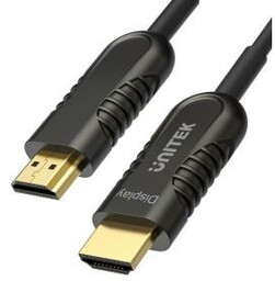 Unitek Y-C1075BK 7m Czarny Kabel optyczny HDMI