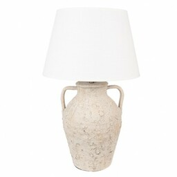 Lampa Stołowa z Terakoty Prowansalska A Clayre &