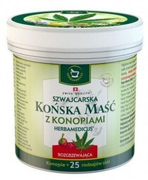 Maść Końska z konopiami Rozgrzewająca, 500 ml /Herbamedicus/