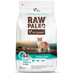 Vetexpert Raw Paleo Sterilised Cat 6kg