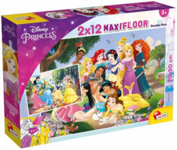 LISCIANI Puzzle Disney Princess Księżniczki 304-86566 (24 elementy)