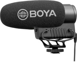 Boya BY-BM3051S - mikrofon pojemnościowy typu shotgun, stereo/mono
