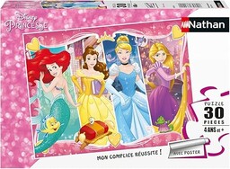 Nathan 4005556863822 30 pièces Amies Disney Princesses puzzle