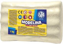 Modelina Astra 1 kg 37124902 37124919, Kolor: Waniliowy