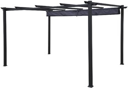 Pergola ogrodowa aluminiowa Bakio 400 x 300 cm