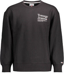BLUZA TOMMY HILFIGER BEZ ZAMKA MĘSKA CZARNA