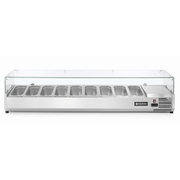 Nadstawa z witryną chłodniczą 9 x GN 1/3