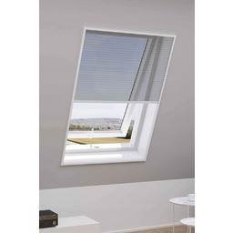 Moskitiera Aluminiowa Okno Dachowe Plisa Składana 110x160cm