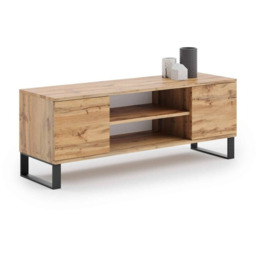 Stolik RTV Focus RTV 155x49x40 cm, kolor naturalnego