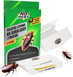 Pułapka na karaluchy, prusaki NO PEST 2 szt.