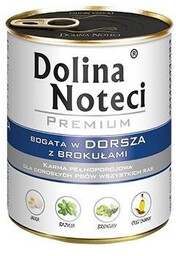 Dolina Noteci Premium Dorsz z Brokułami 800 g
