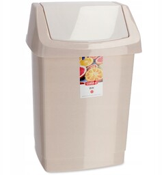 Kosz na śmieci Curver Click-IT 50L, beżowy