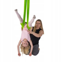 Hamak aerial 6 metrowy chusta akrobatyczna dla dzieci,