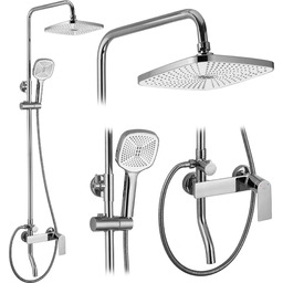 Rea Zestaw Prysznicowy REA STORM CHROM