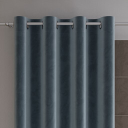 Markizeta Zasłona gotowa na przelotkach 140x230 063 niebieska