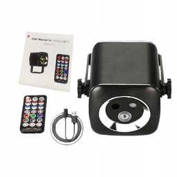 Laser Projektor Disco Dyskotekowy Lampa Disco Stroboskop Imprezowy