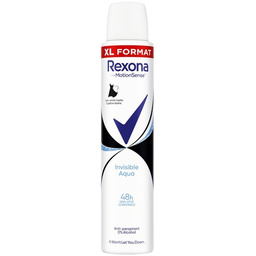 Rexona Invisible Aqua Dezodorant w sprayu 200ml