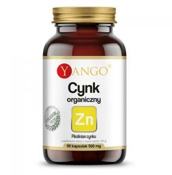 Cynk forma organiczna 90 kaps Yango