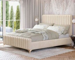 Łóżko tapicerowane BELANIA (SF1023) w stylu Glamour 160x200